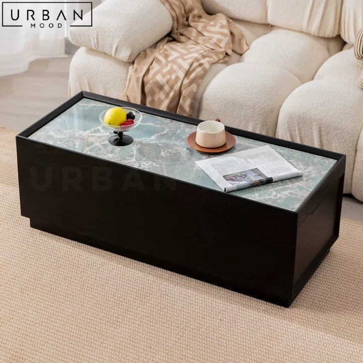 KETTANI Modern Solid Wood Side Table