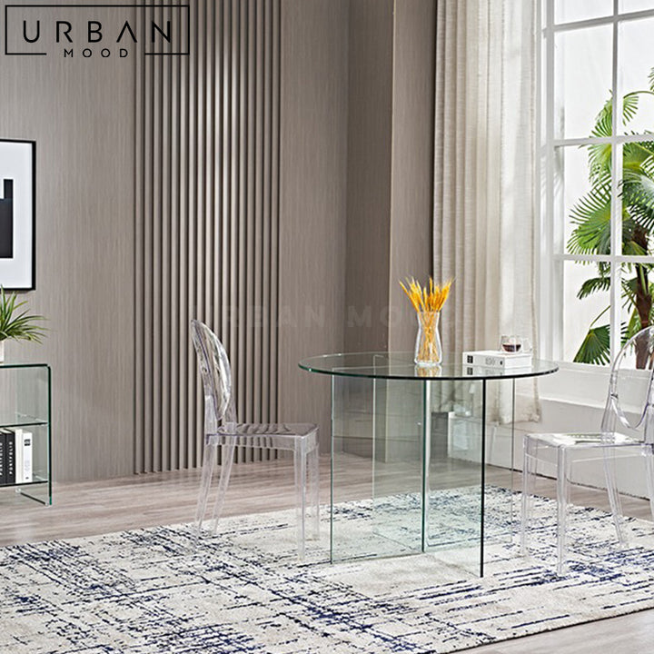 KIANA Modern Glass Coffee Table