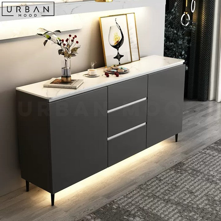 KIANI Modern Sintered Stone Sideboard