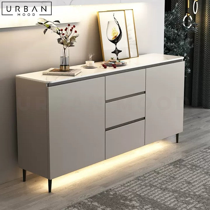 KIANI Modern Sintered Stone Sideboard