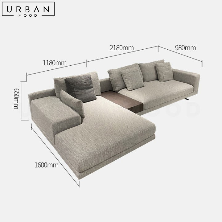 KIMBER Modern Fabric Sofa