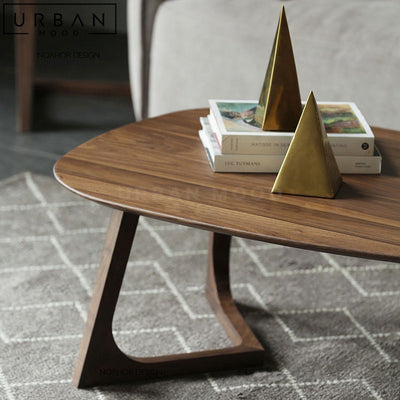 KIRKE Modern Solid Wood Coffee Table