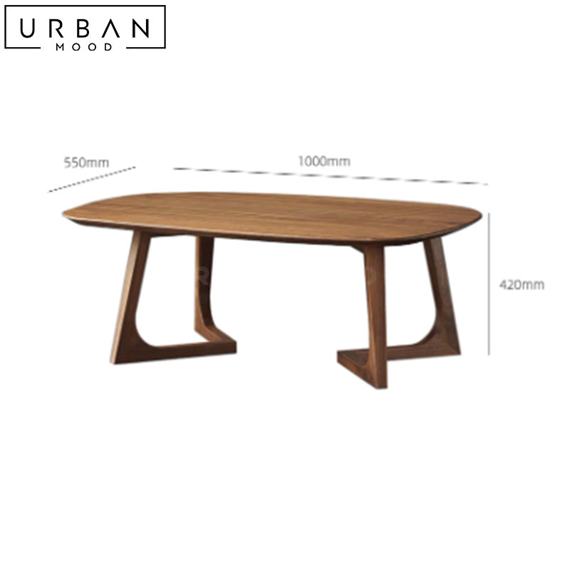 KIRKE Modern Solid Wood Coffee Table