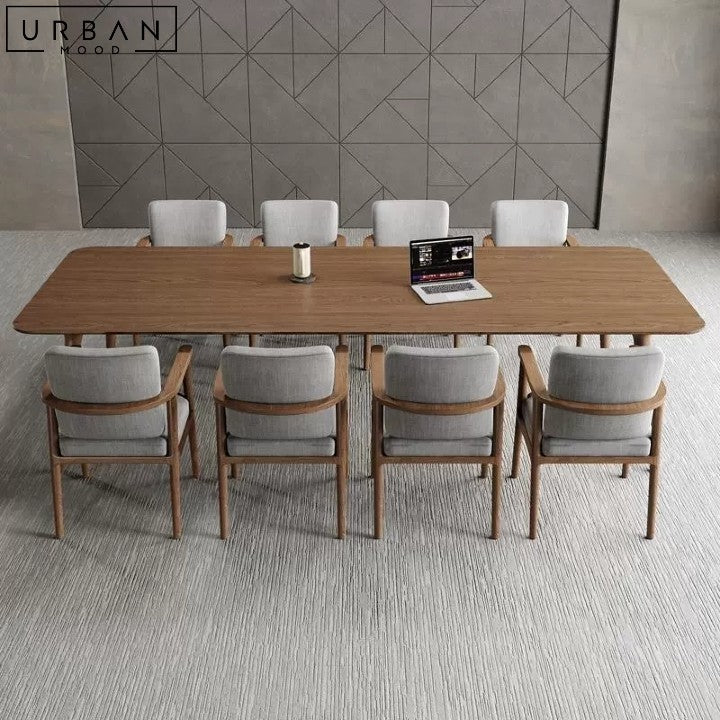 VINEN Modern Solid Wood Conference Table