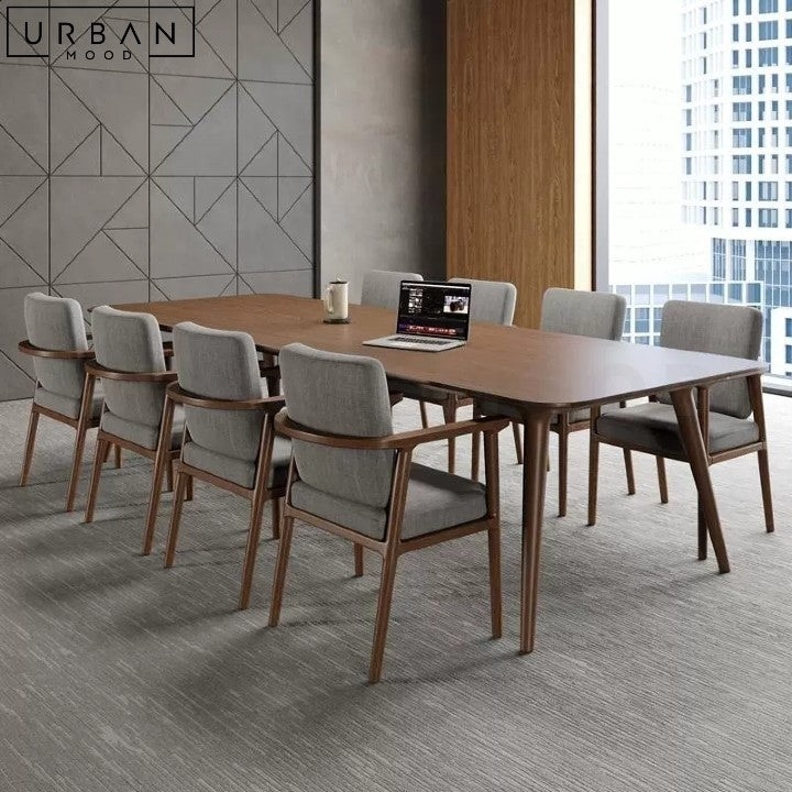 VINEN Modern Solid Wood Conference Table