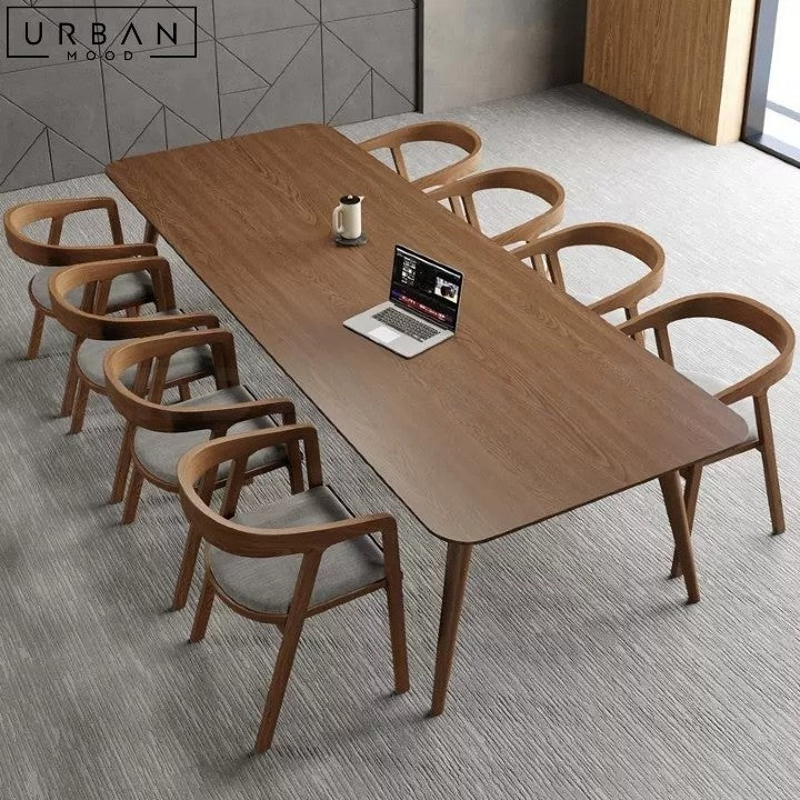 VINEN Modern Solid Wood Conference Table