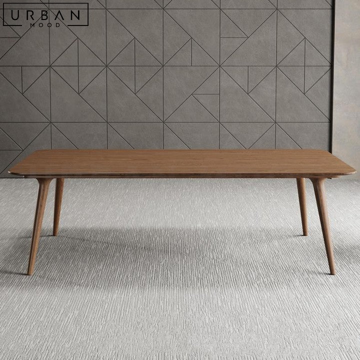 VINEN Modern Solid Wood Conference Table