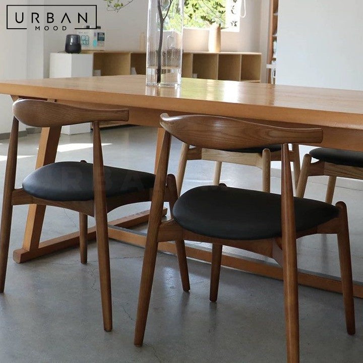 CLAN Modern Solid Wood Dining Chair