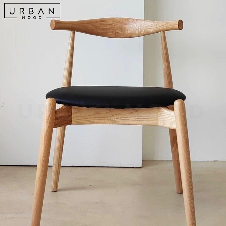 CLAN Modern Solid Wood Dining Chair