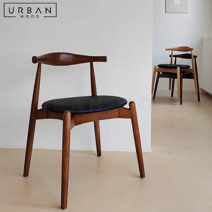 CLAN Modern Solid Wood Dining Chair