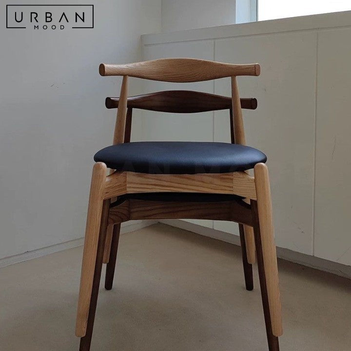 CLAN Modern Solid Wood Dining Chair