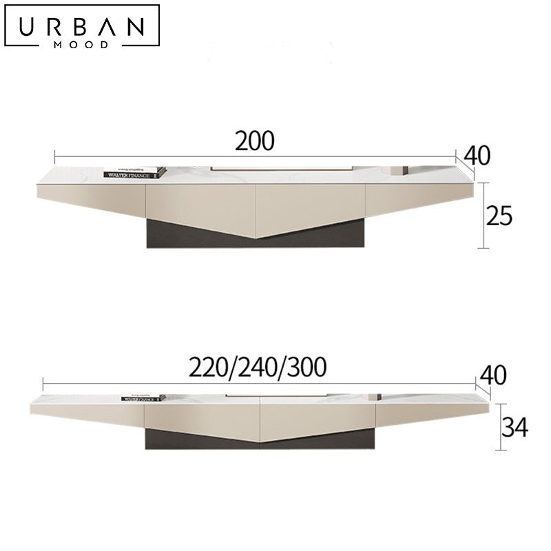 KLVN Modern TV Console & Coffee Table