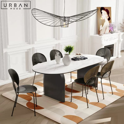 KOLE Modern Sintered Stone Dining Table