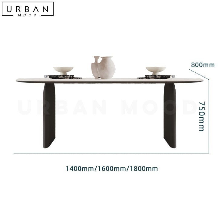 KOLE Modern Sintered Stone Dining Table