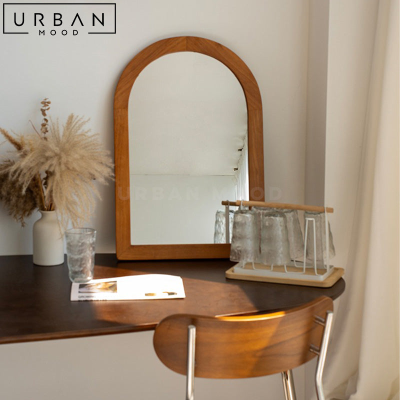 KONA Modern Solid Wood Vanity Mirror