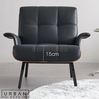 KOOL Modern Leather Leisure Chair