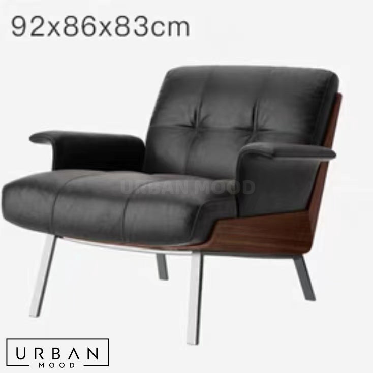 KOOL Modern Leather Leisure Chair