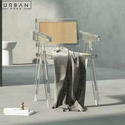 KOSKE Modern Rattan Dining Chair