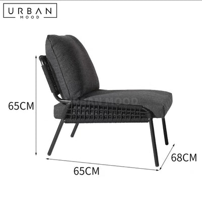 KOSNER Modern Outdoor Chair
