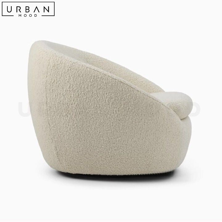 KOVA Modern Boucle Lounge Chair – Urban Mood