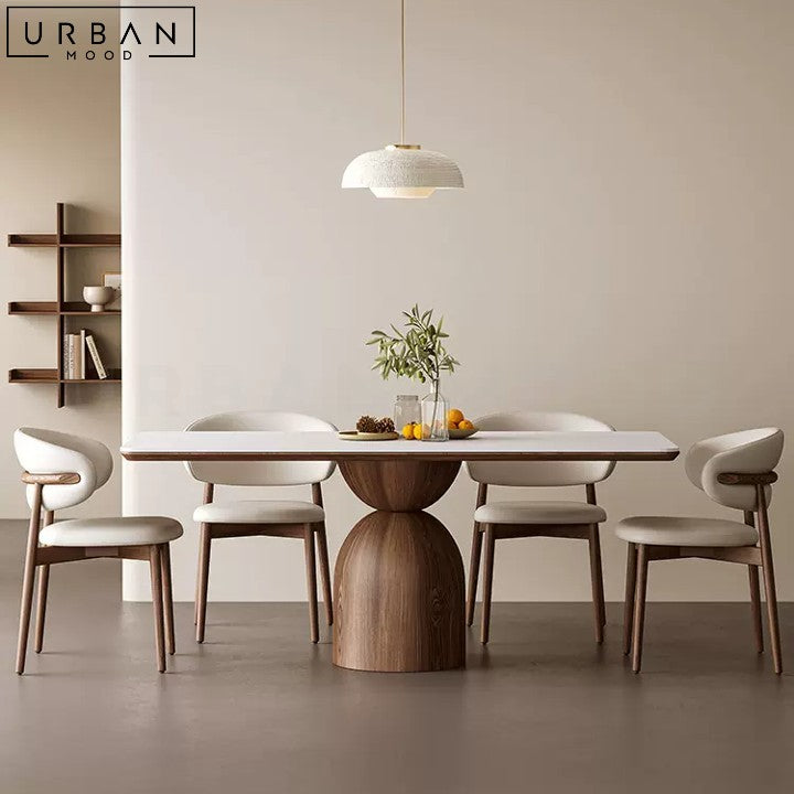 KOZA Japandi Sintered Stone Dining Table