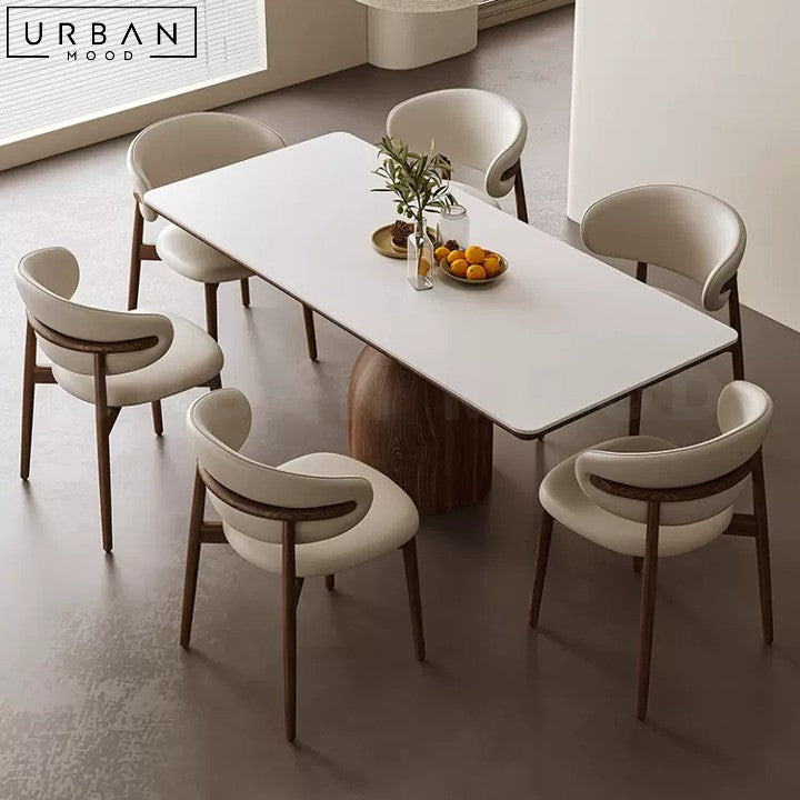 KOZA Japandi Sintered Stone Dining Table