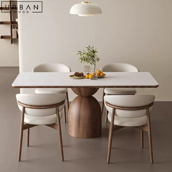 KOZA Japandi Sintered Stone Dining Table