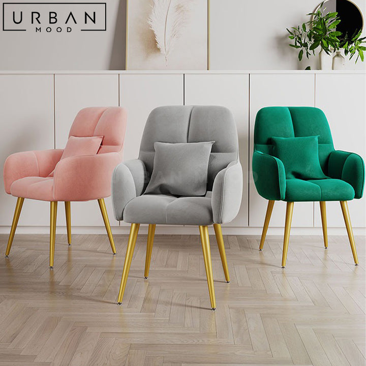 KOZEN Modern Velvet Dining Chair