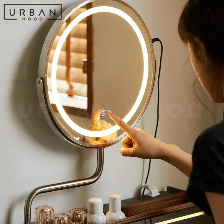 KOZUMI Modern Solid Wood Vanity Table
