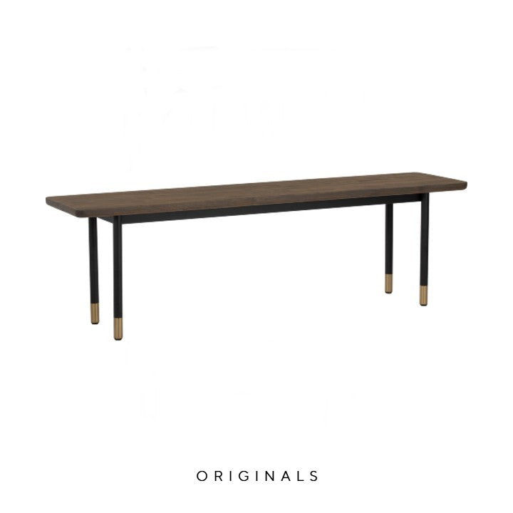 KRISZTA Modern Solid Wood Bench