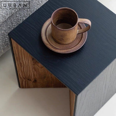 KRISTEN Modern Solid Wood Side Table