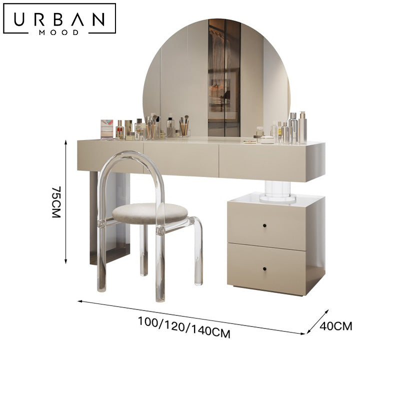 HALI Modern Vanity Table Set