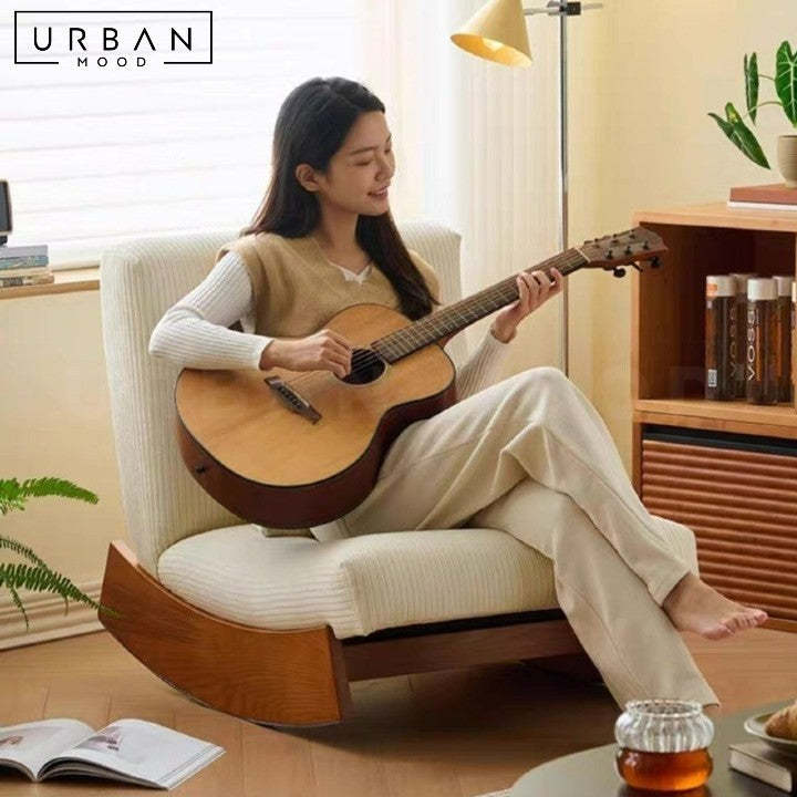 JUPERS Modern Rocking Lounge Chair