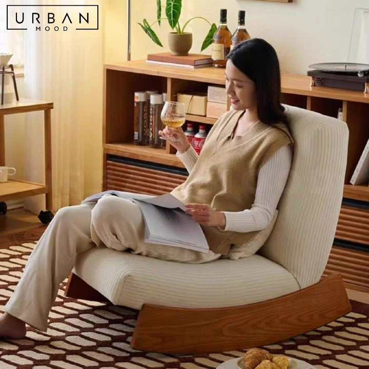 JUPERS Modern Rocking Lounge Chair