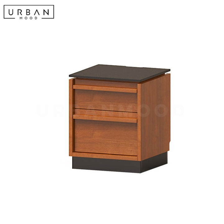 KURATE Modern Solid Wood Side Table