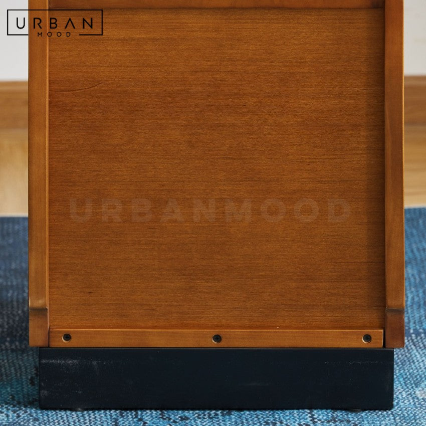 KURATE Modern Solid Wood Side Table