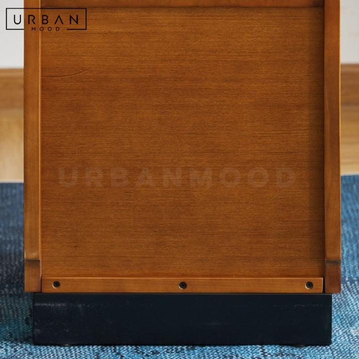 KURATE Modern Solid Wood Side Table