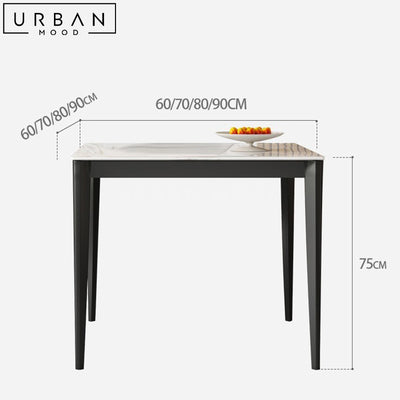 KYLAN Modern Sintered Stone Dining Table