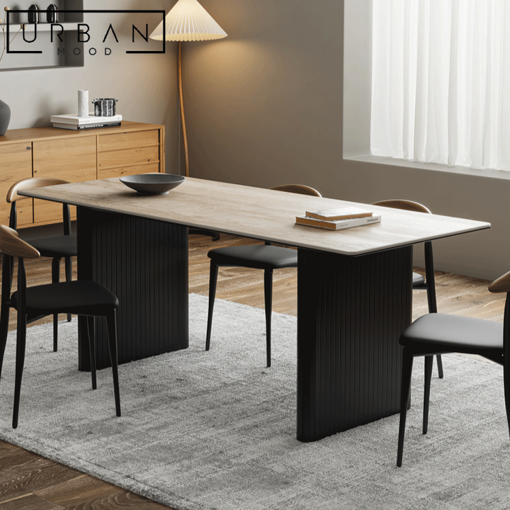 KESTON Modern Sintered Stone Dining Table