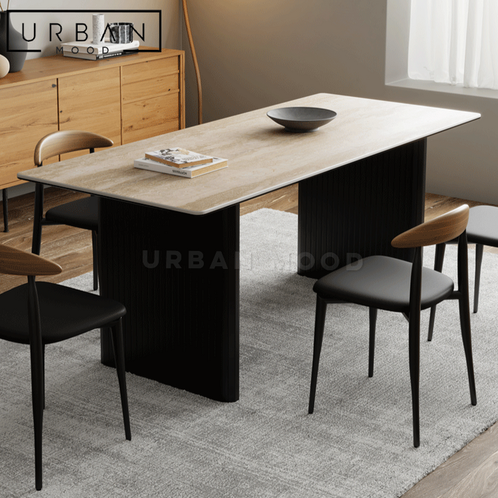 KESTON Modern Sintered Stone Dining Table