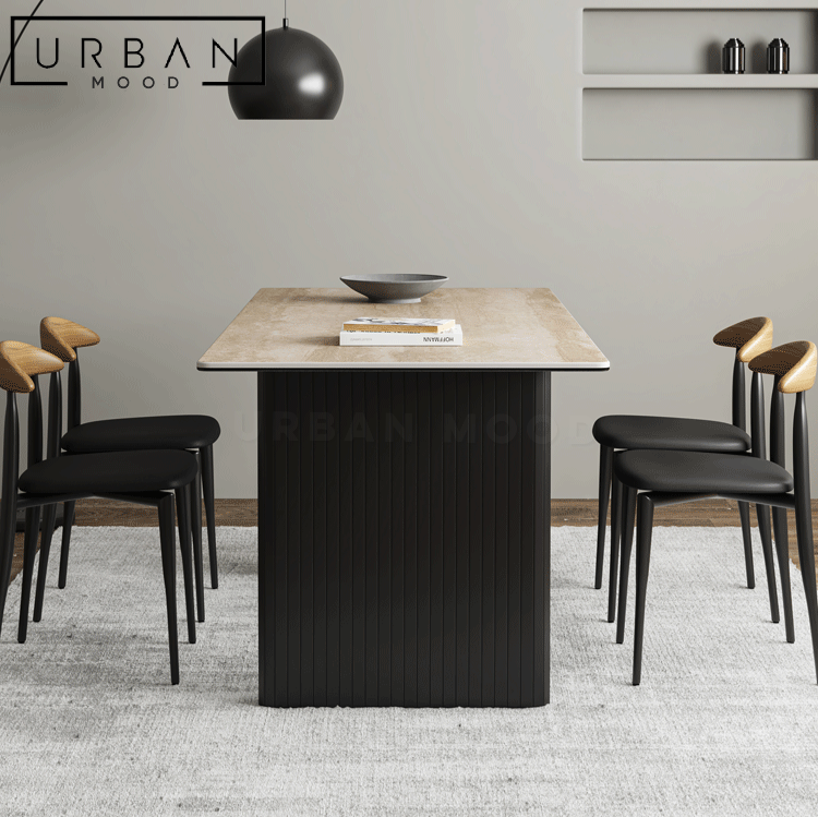 KESTON Modern Sintered Stone Dining Table