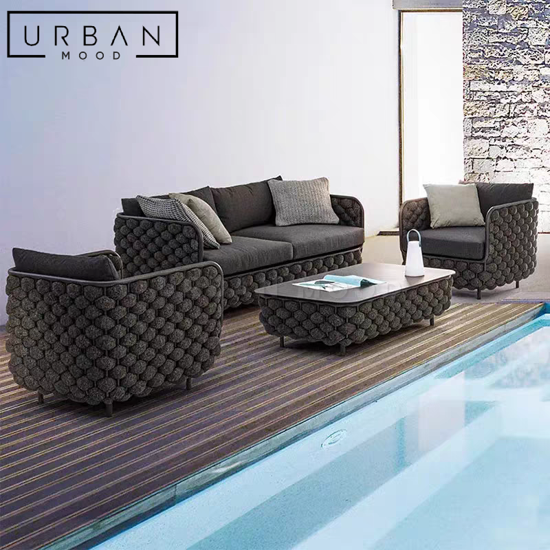 KLAREN Modern Outdoor Sofa Set