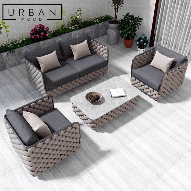 KLAREN Modern Outdoor Sofa Set