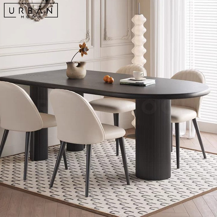 LABELLE Modern Solid Wood Dining Table