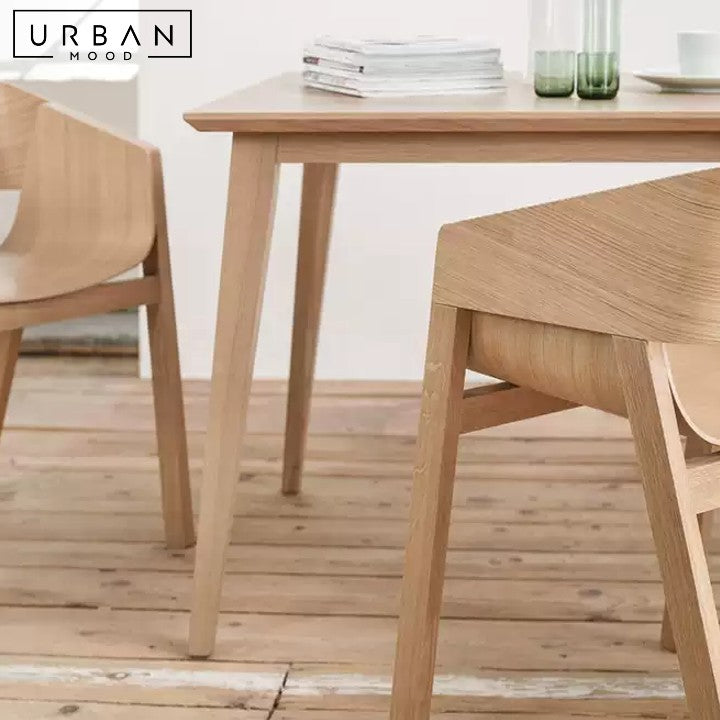 LAERE Modern Solid Wood Dining Chair