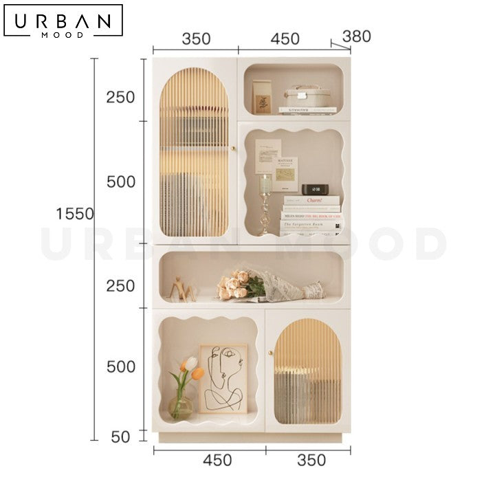 LAGUNE Japandi Display Cabinet