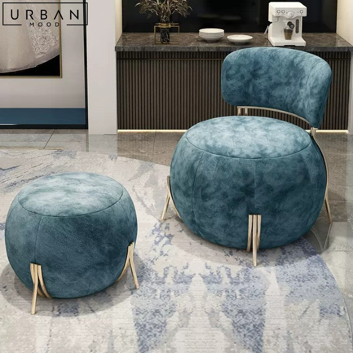 LAKO Modern Velvet Leisure Chair