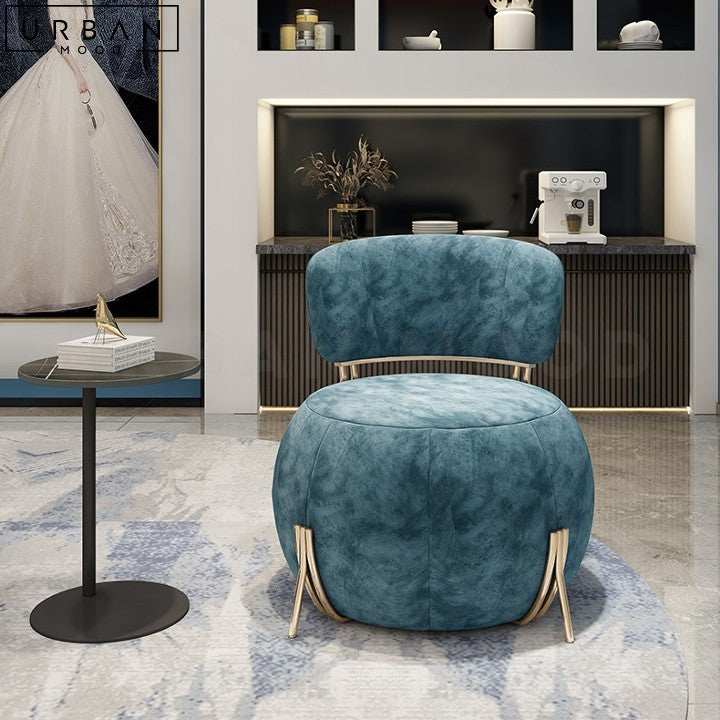 LAKO Modern Velvet Leisure Chair