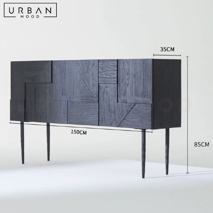 LANDRY Modern Solid Wood Sideboard