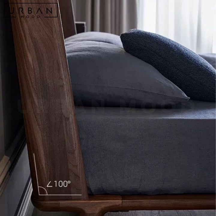 LANGE Modern Solid Wood Bedframe